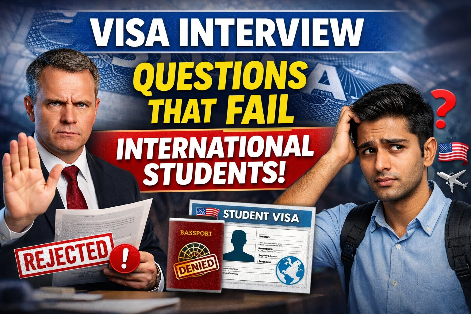 Visa interview challenges for international students